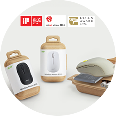 Acer Mouse ECO-Friendly Packaging